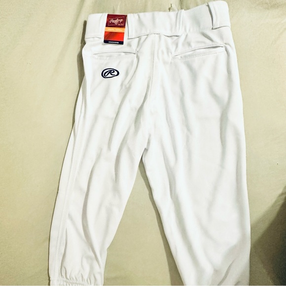 Rawlings Men’s Size Small White Launch Jogger Baseball Pants NWT - Picture 6 of 7